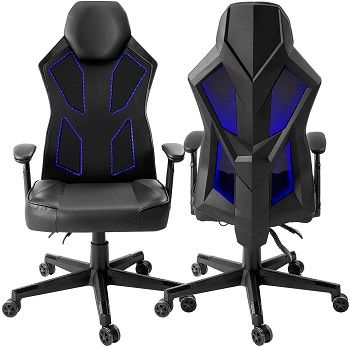 IOMOR Gaming Chair With LED Lights review