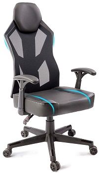 IOMOR Gaming Chair With LED Lights