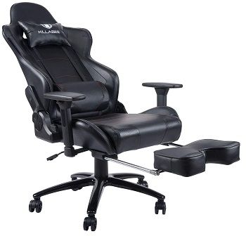 killabee Big and Tall 350lb Massage Gaming Chair