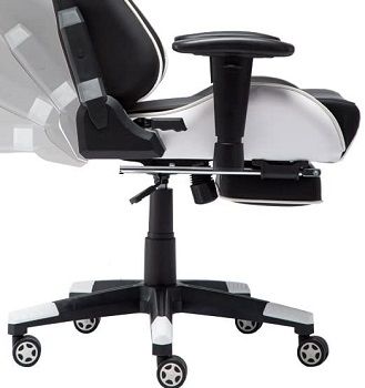 Nokaxus Gaming Chair With Racing Seat And Footrest review